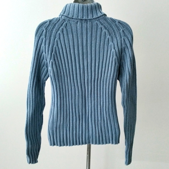 Chunky Blue Sweater - Picture 2 of 2